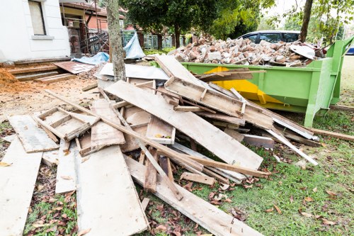 Construction debris clearance in Garston with eco-friendly approach