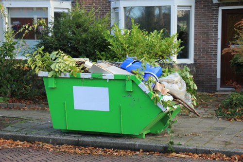 Eco-friendly recycling and donation process in Garston home clearance.